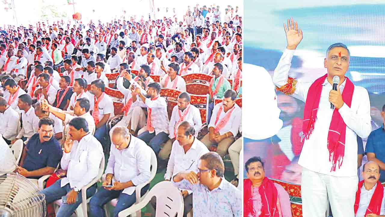 కాంగ్రెస్‌ పాలనలో రైతుల అరిగోస