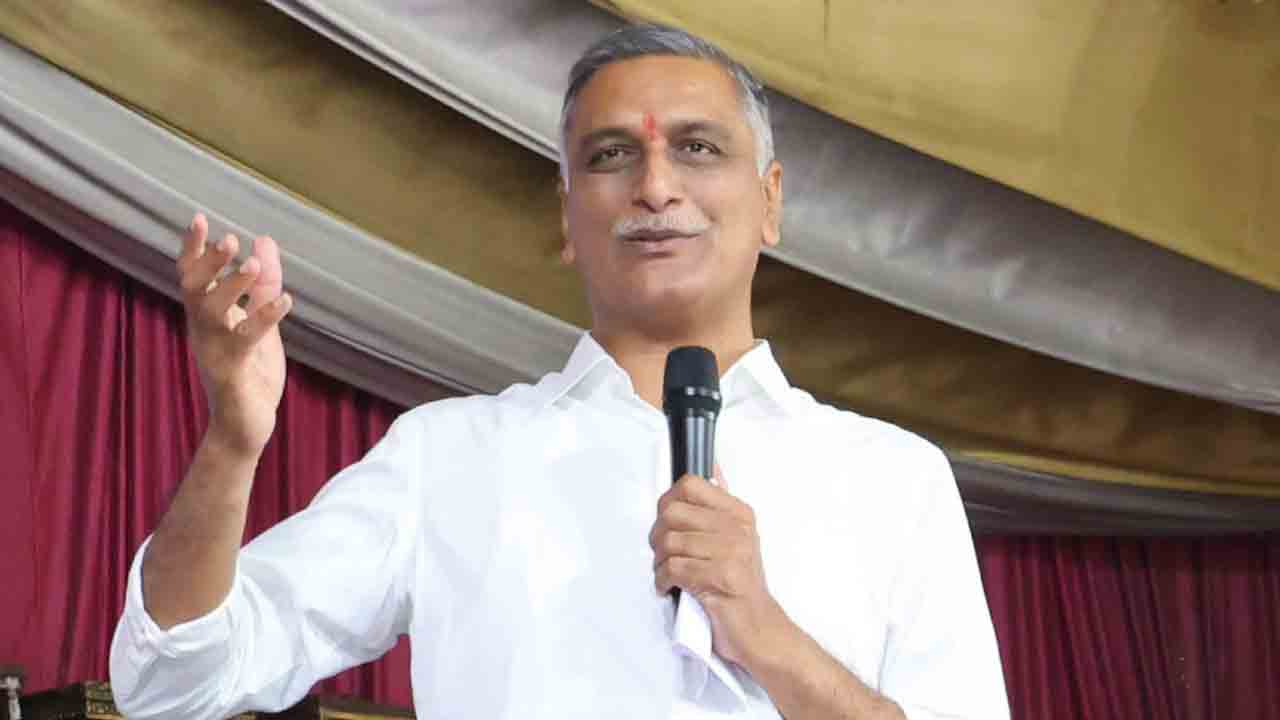 Harish Rao | బంగారం కంటే ప్లాట్ విలువ ఎక్కువగా ఉండేది.. సిద్దిపేటకు మళ్లీ మంచి భవిష్యత్తు : హరీశ్ రావు
