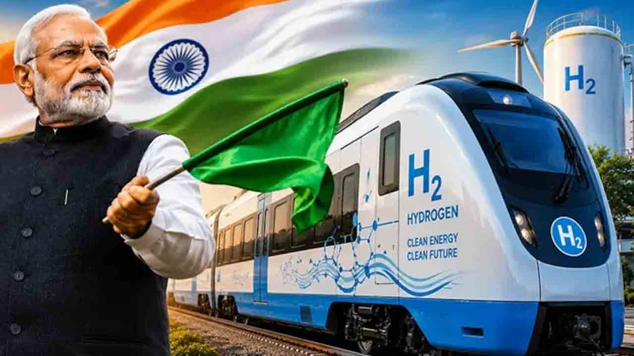 First Hydrogen Train | తొలి హైడ్రోజన్ రైలు ప్రారంభం