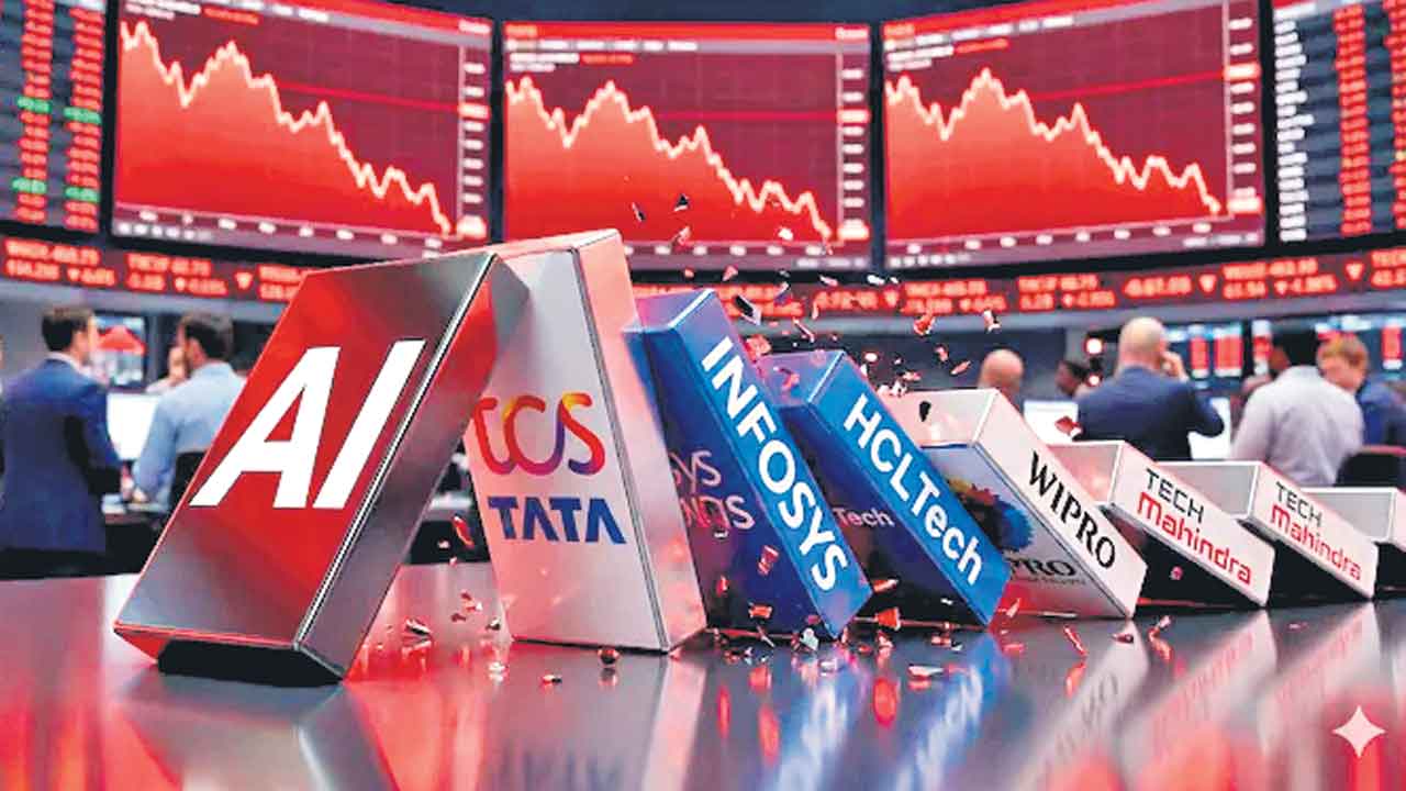 అయ్యయ్యో.. ఐటీ షేర్లు