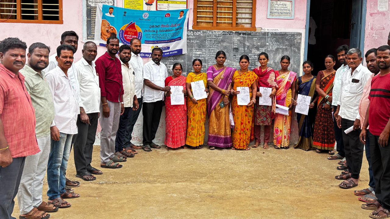 నియోజకవర్గ అభివృద్ధికి ఎమ్మెల్యే కొత్త ప్రభాకర్ రెడ్డి నిరంతర కృషి