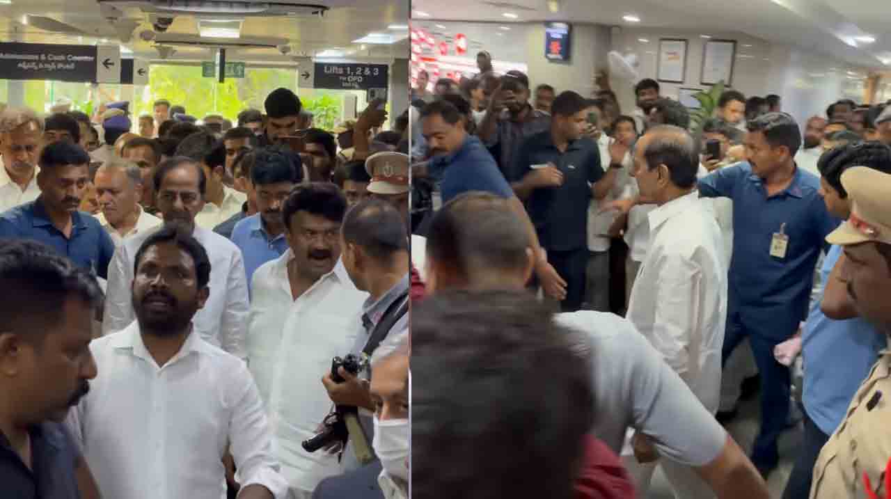 KCR | యశోద ఆస్పత్రికి కేసీఆర్‌.. పెద్ది సుదర్శన్‌ రెడ్డి కుటుంబసభ్యులకు పరామర్శ