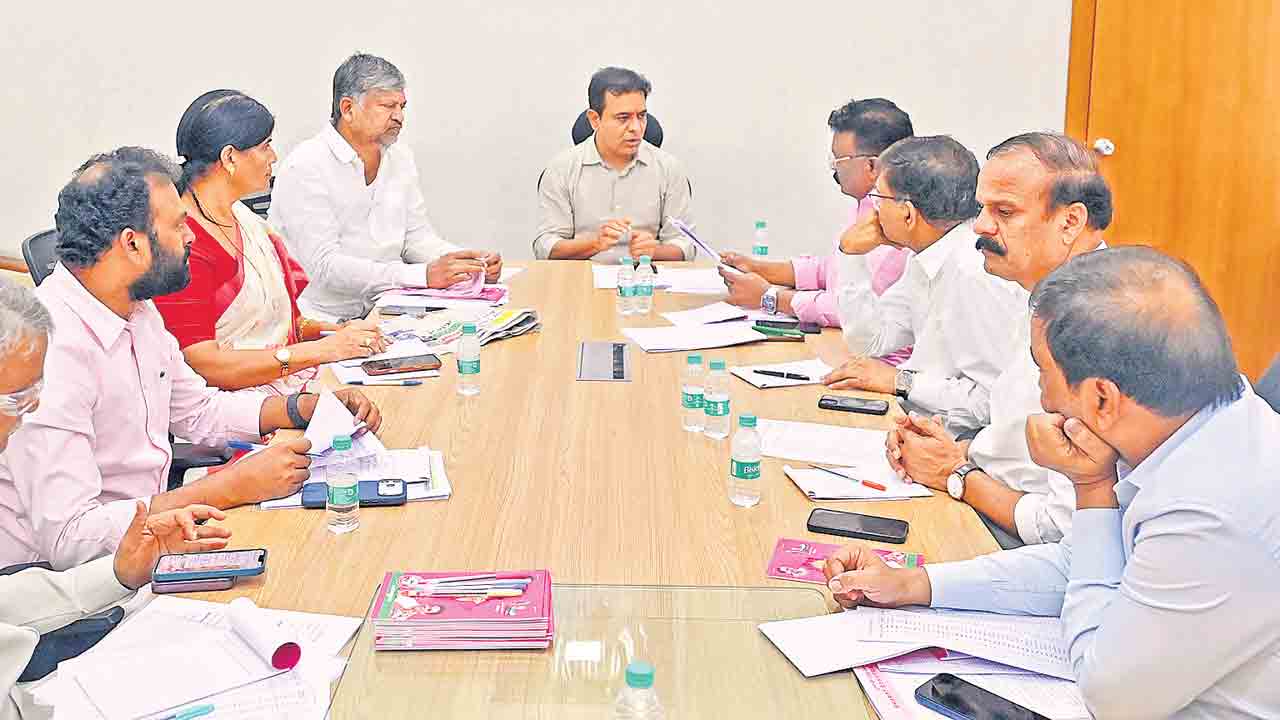 సర్‌ గడువు పొడిగించాలి.. 24వ తేదీతో ముగుస్తున్న ఫారాల అందజేత : కేటీఆర్‌ వెల్లడి