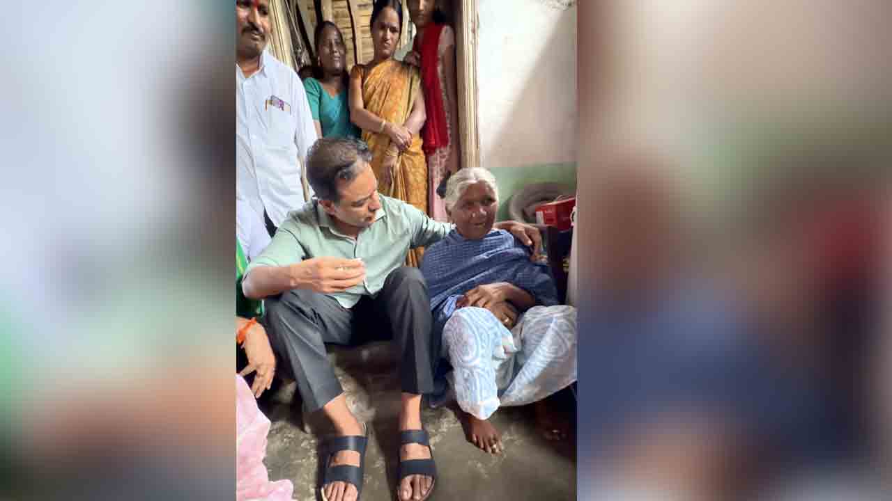 KTR | రంగపేటలో దళిత బంధు లబ్ధిదారుతో కేటీఆర్ మాటామంతి