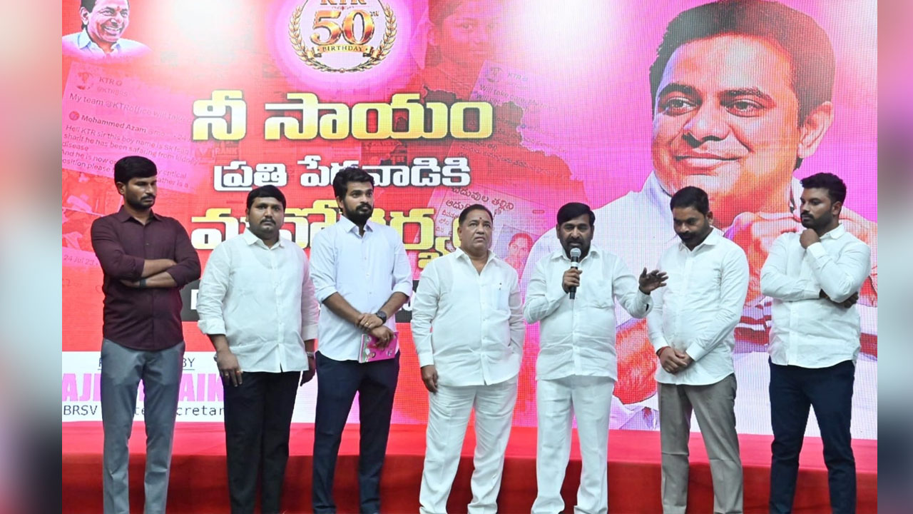 Jagadish Reddy | కేటీఆర్‌ రాజకీయ నాయకుడు ప్లస్‌ మానవతావాది : మాజీ మంత్రి జగదీష్ రెడ్డి
