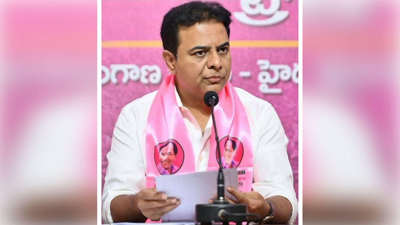 KTR | రేపు కన్నేపల్లి పంప్ హౌస్‌ను పరిశీలించనున్న కేటీఆర్