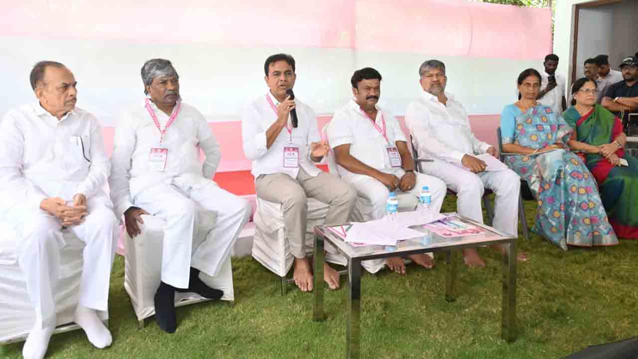 KTR | కాంగ్రెస్ పార్టీ పని ఇక అయిపోయినట్టేనని రేవంత్ రెడ్డి సొంత సర్వేలోనే తేలింది : కేటీఆర్