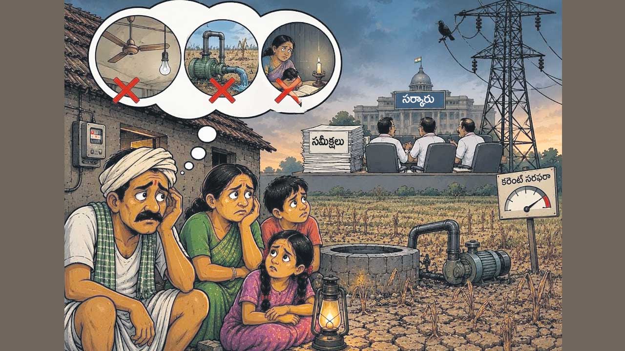 కరువులో కరెంటు కోతలు