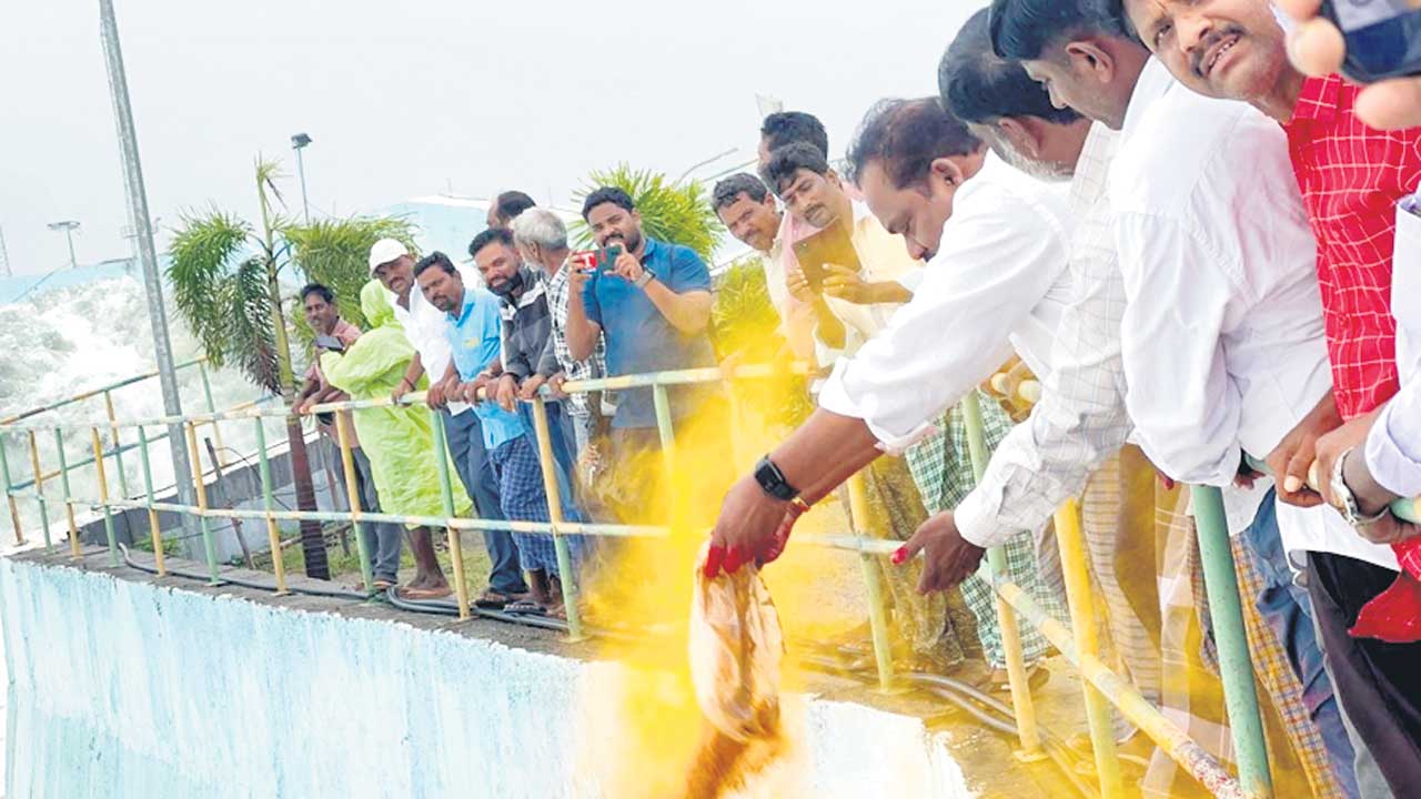 ఇవిగో కాళేశ్వరం నీళ్లు.. కండ్లు తెరవండి