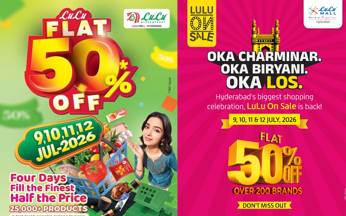 LuLu Mall | ఒక చార్మినార్, ఒక బిర్యానీ, ఒక లులు ఆన్ సేల్!