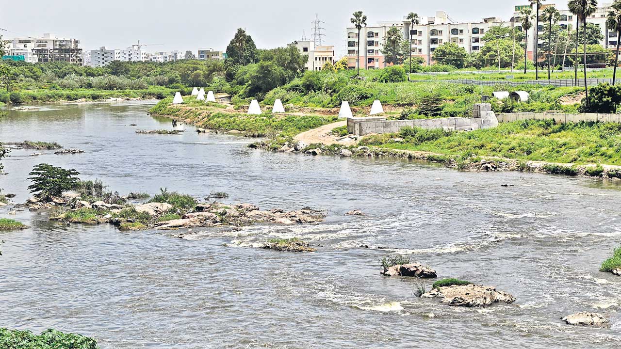 మురుగు శుద్ధికి నై సుందరీకరణకు సై