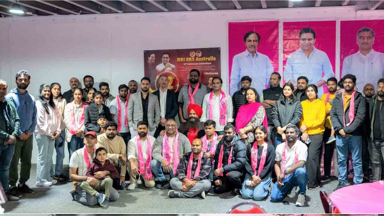 NRI BRS Australia | ఆస్ట్రేలియాలో ఘనంగా ఎన్నారై బీఆర్ఎస్ 12వ వార్షికోత్సవ వేడుకలు