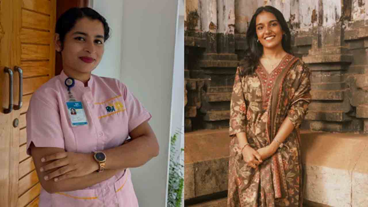Nurses Save Man | కారులోని వ్యక్తికి గుండెపోటు.. బస్సు దిగి ప్రాణాలు కాపాడిన ఇద్దరు నర్సులు