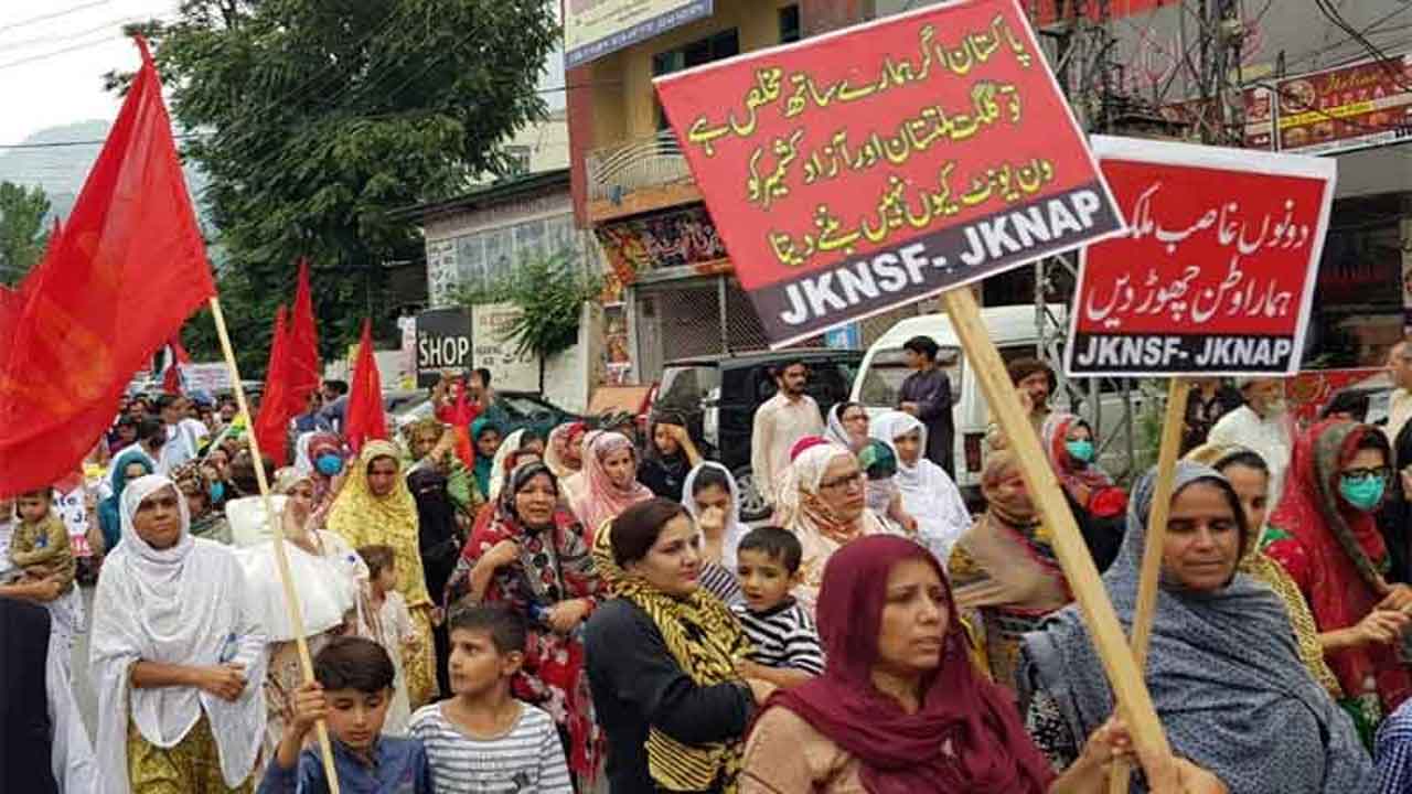 పీవోకేలో ఆందోళనలు