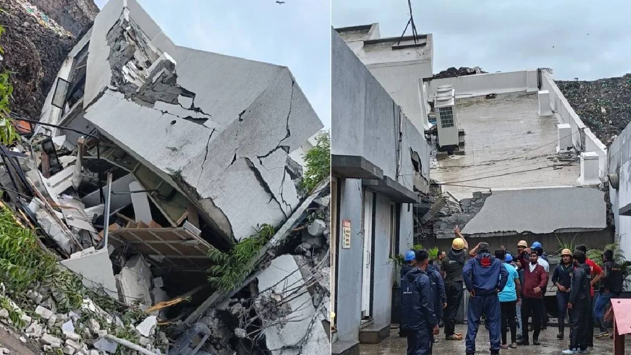 Pune | పూనేలో భారీ వర్షాలకు కూలిన మూడంతస్తుల బిల్డింగ్.. శిథిలాల కింద 14 మంది
