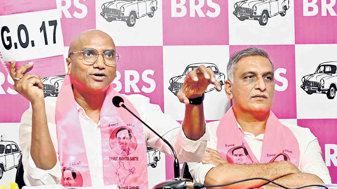 కమీషన్ల కోసమే జీవో 17.. రాత్రికి రాత్రే తీసుకొచ్చిన రేవంత్‌ సర్కార్‌