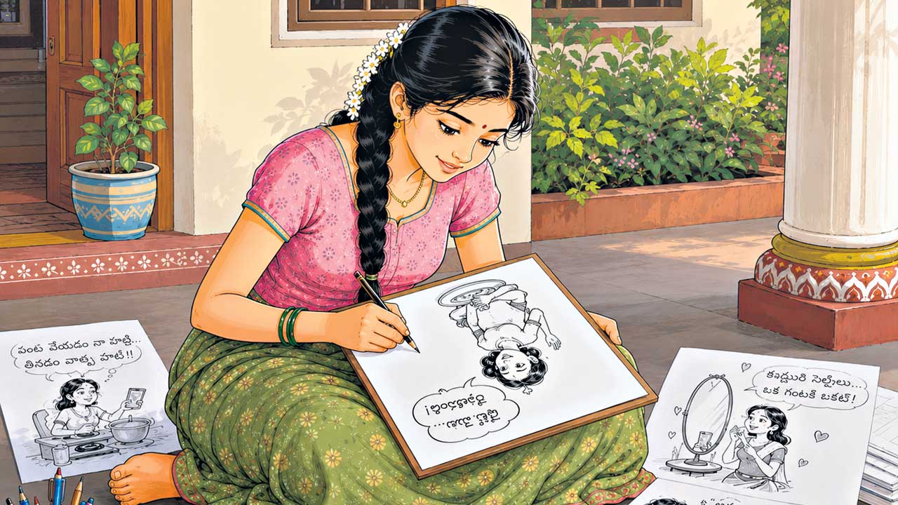 కార్టూనిస్టుని అయ్యానోచ్‌!