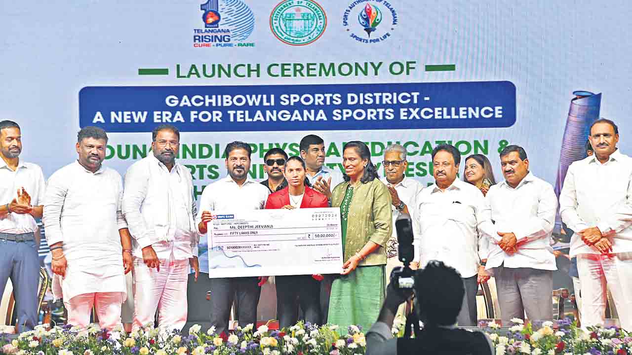 82 ఎకరాల్లో స్పోర్ట్స్‌ యూనివర్సిటీ