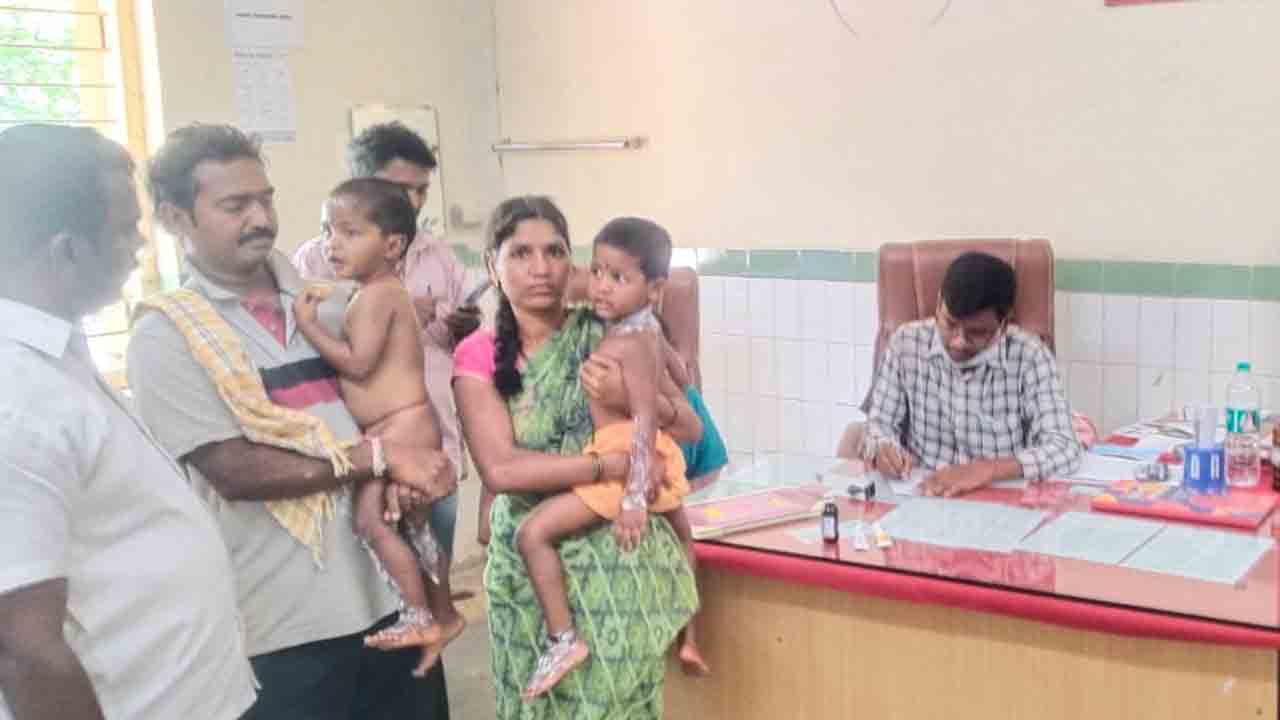 అంగన్‌వాడీ కేంద్రంలో పేలిన రైస్‌కుక్కర్‌