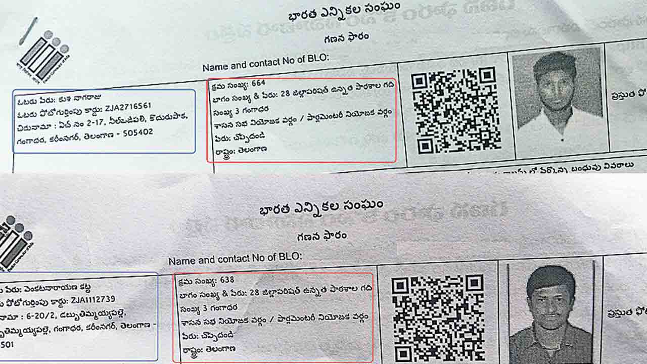 గందరగోళంగా గణన పత్రాలు