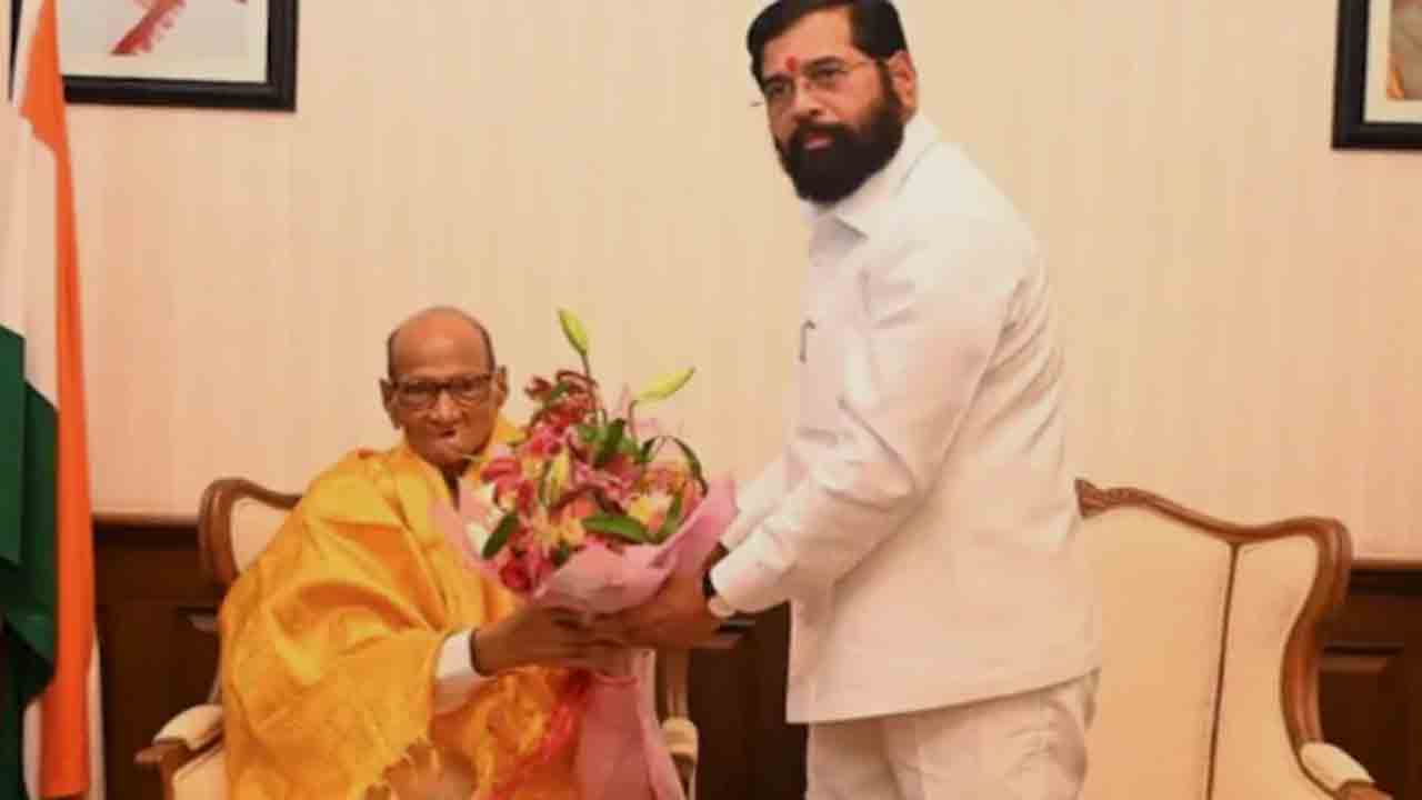 Sharad Pawar’s Meet Shinde | ఏక్‌నాథ్‌ షిండేతో శరద్‌ పవార్‌ భేటీ.. ఉద్ధవ్‌ టీమ్‌లో టెన్షన్‌