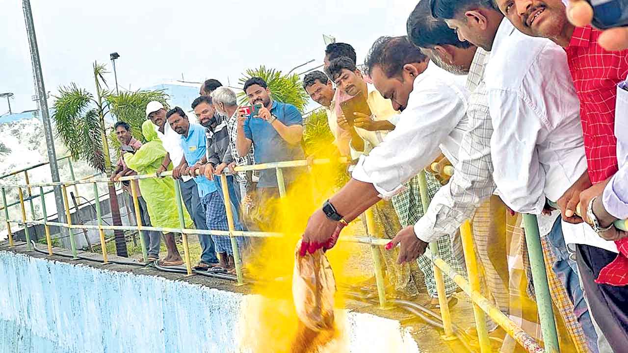 ఇదిగో కాళేశ్వరం నీళ్లు