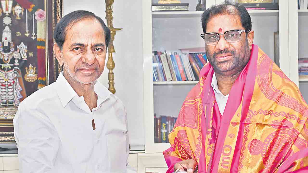 బీఆర్‌ఎస్‌ పార్లమెంటరీ పార్టీ నేతగా వద్దిరాజు