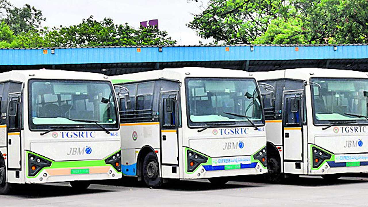 ఎలక్ట్రిక్‌ బస్సులు బంద్‌