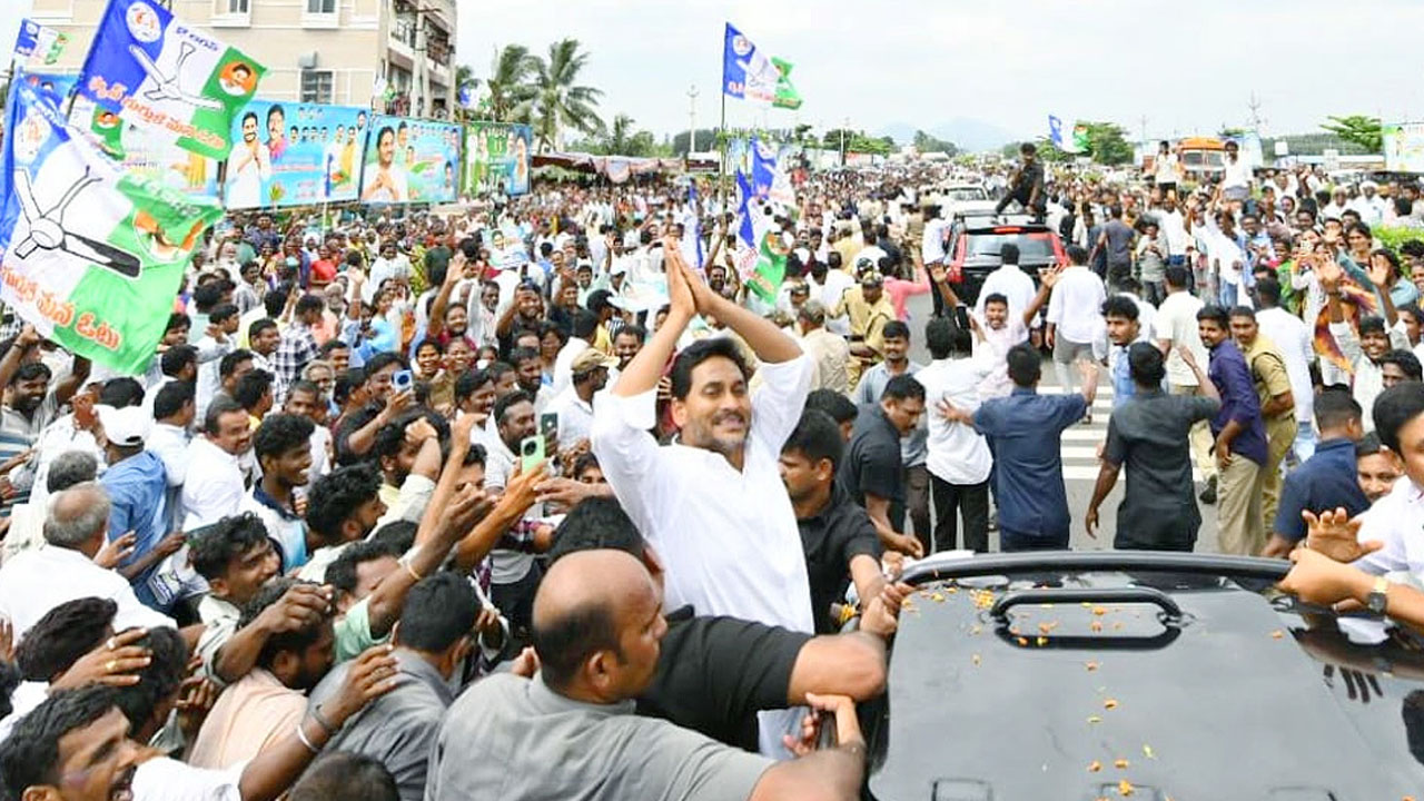 YS Jagan | జైలులో ఉన్న సీదిరి అప్పలరాజును కలిసేందుకు వచ్చిన జగన్‌కు నిరాశ