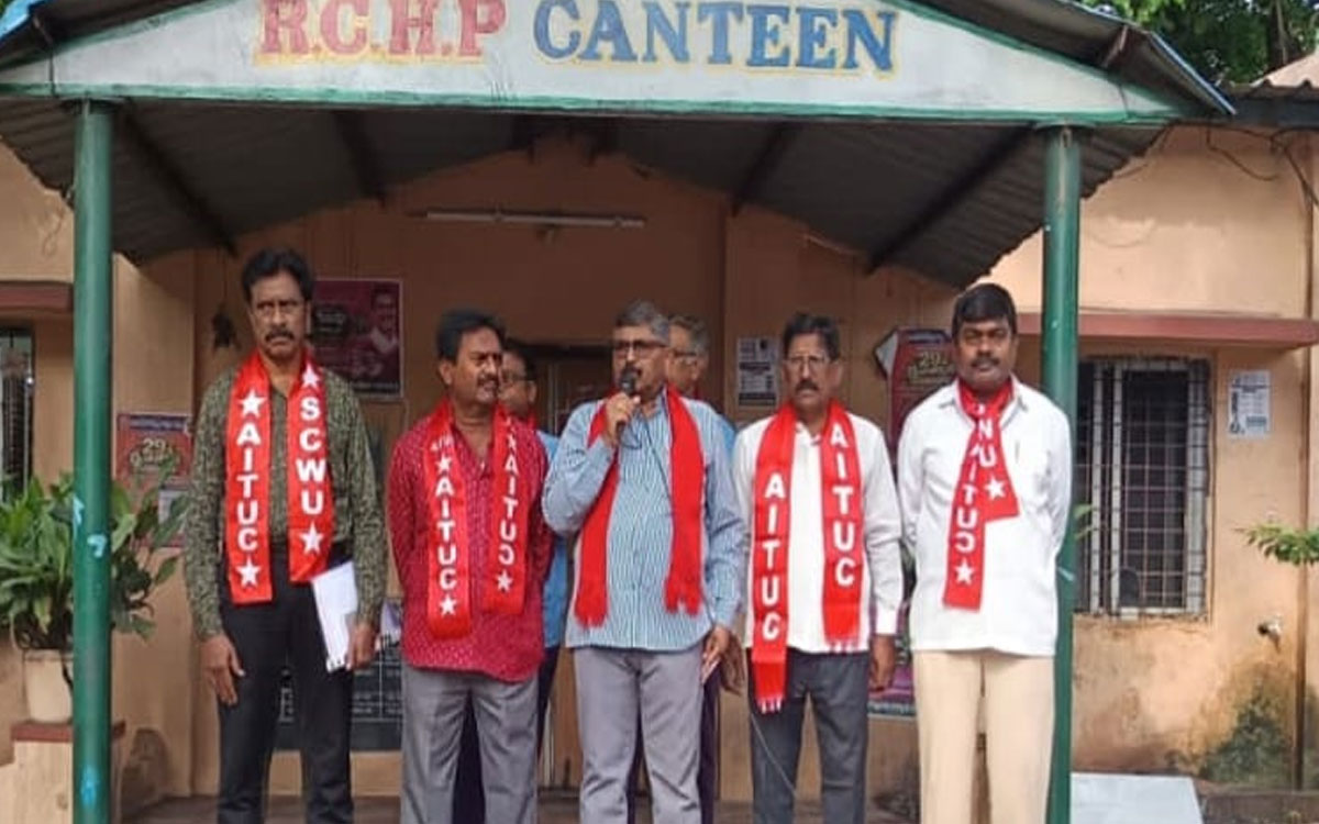 'తాడిచర్ల-2 బొగ్గు బ్లాక్ సాధన ఉద్యమానికి శ్రీకారం చుట్టింది ఏఐటీయూసీనే'