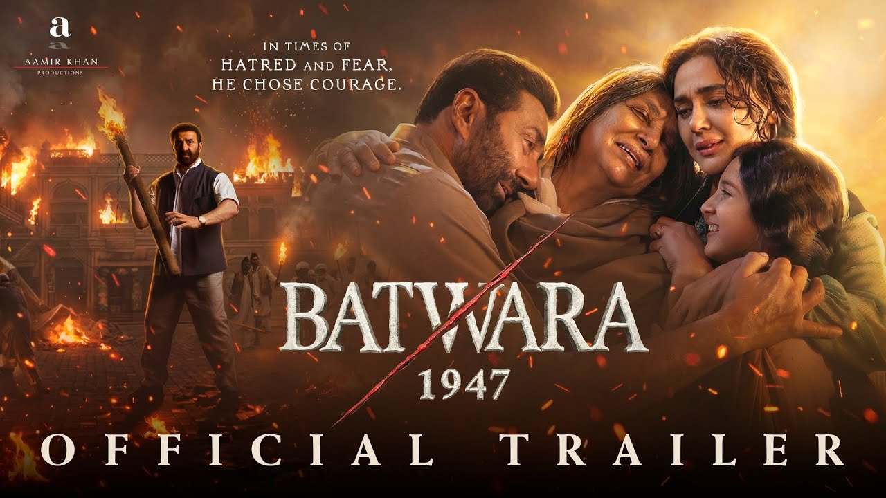 Batwara 1947 | దేశ విభ‌జ‌న నేప‌థ్యంలో సన్నీ డియోల్ ‘బట్వారా 1947’.. ట్రైలర్ రిలీజ్!