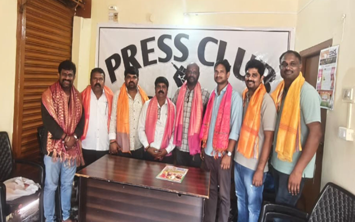 బీబీనగర్‌ ప్రెస్ క్లబ్‌ నూతన కమిటీ ఎన్నిక