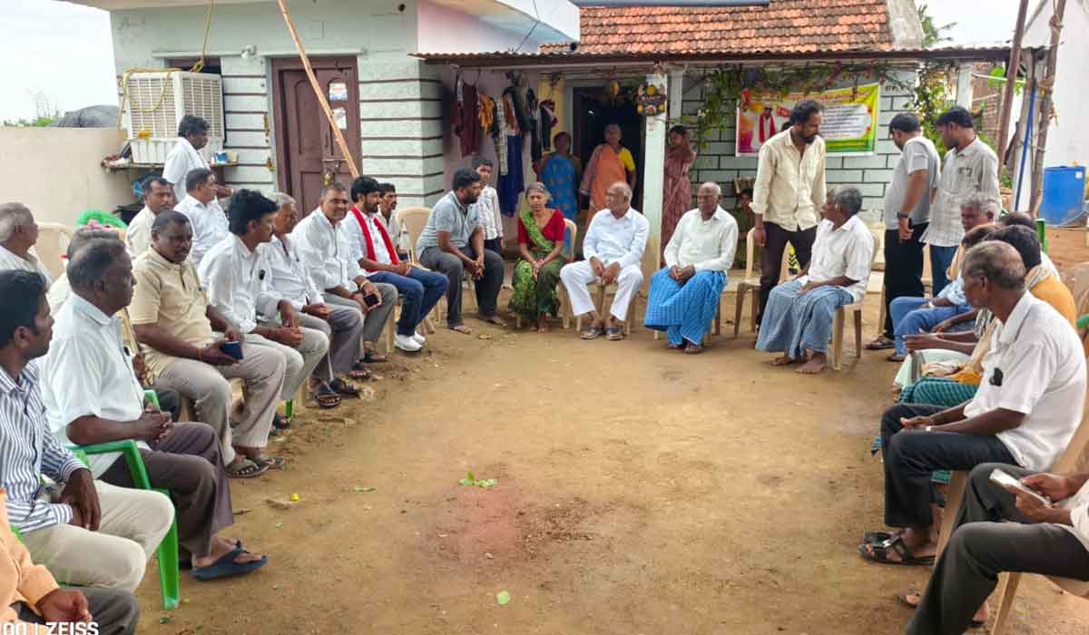 Chada Venkat Reddy | గాగిరెడ్డి పల్లెలో చాడ పరామర్శ