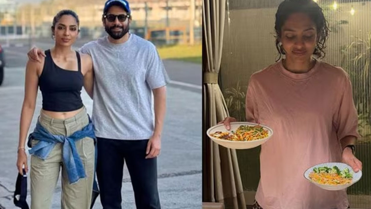 Naga Chaitanya | ఇన్నేళ్ల‌కి శోభిత చేతి వంట రుచి చూసిన నాగ చైతన్య.. వైరల్‌గా మారిన అక్కినేని జంట సరదా సంభాషణ