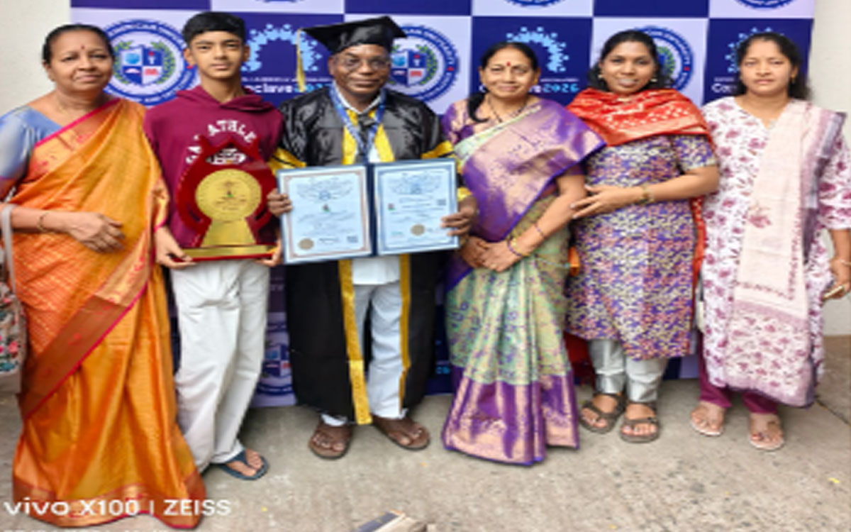 మాజీ ఎమ్మెల్యే చందా లింగయ్యకు గౌరవ డాక్టరేట్