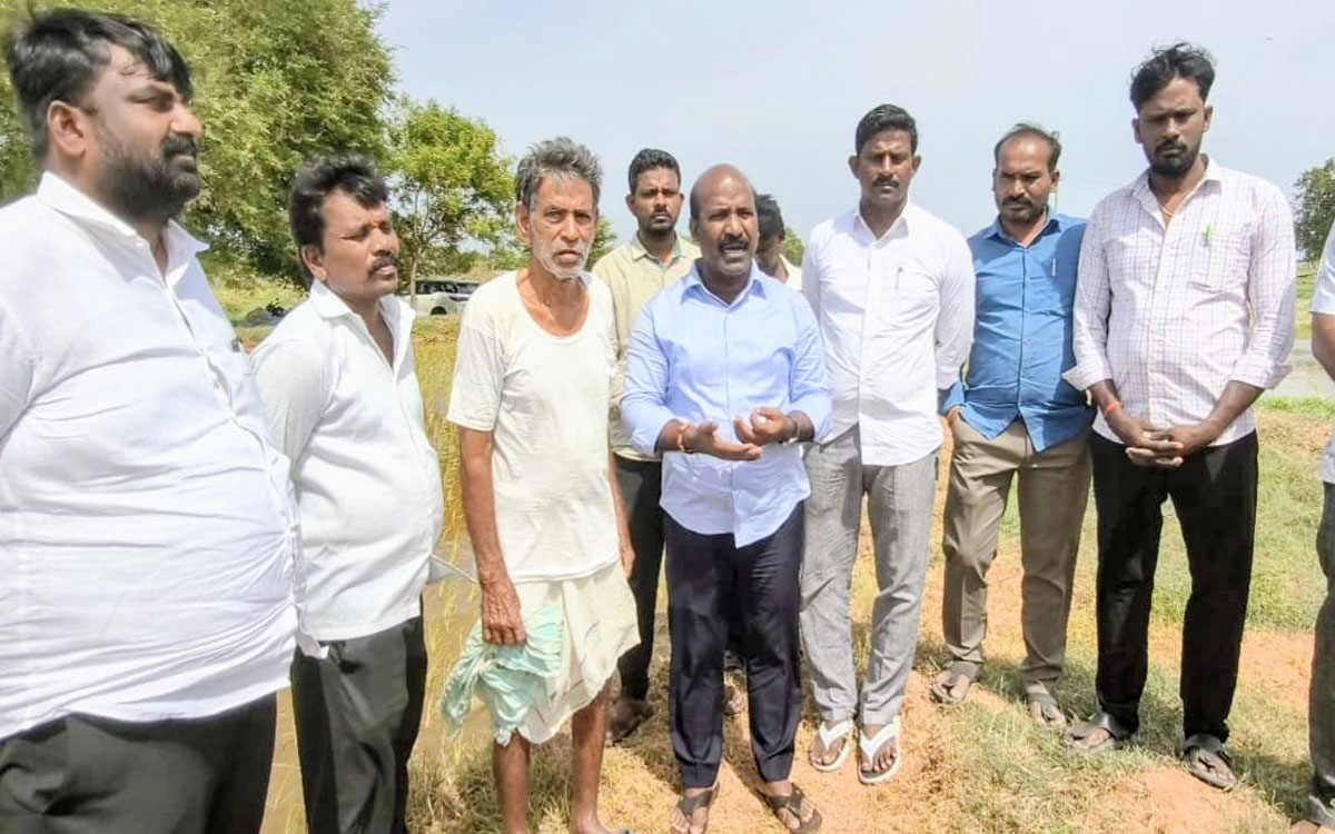 కాంగ్రెస్ పాలనలో రైతులకు కరెంట్ కష్టాలు : మాజీ ఎమ్మెల్యే చిరుమర్తి లింగయ్య