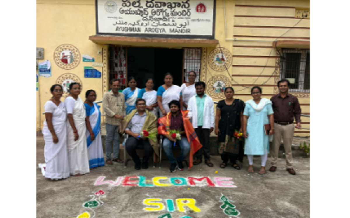 పెనగడప పీహెచ్‌సీని తనిఖీ చేసిన ప్రాంతీయ ప్రజారోగ్య నిపుణులు