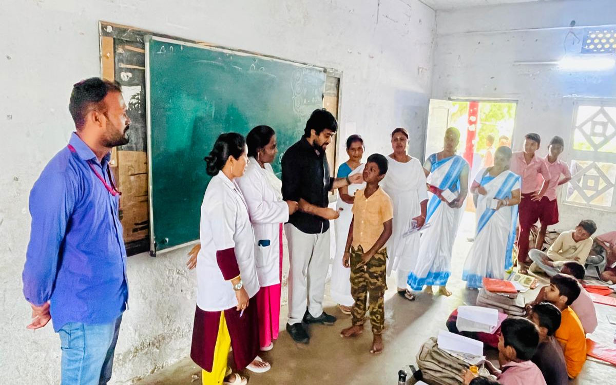 పెనగడప పీహెచ్‌సీ ప‌రిధిలో డీవార్మింగ్ డే విజ‌య‌వంతం