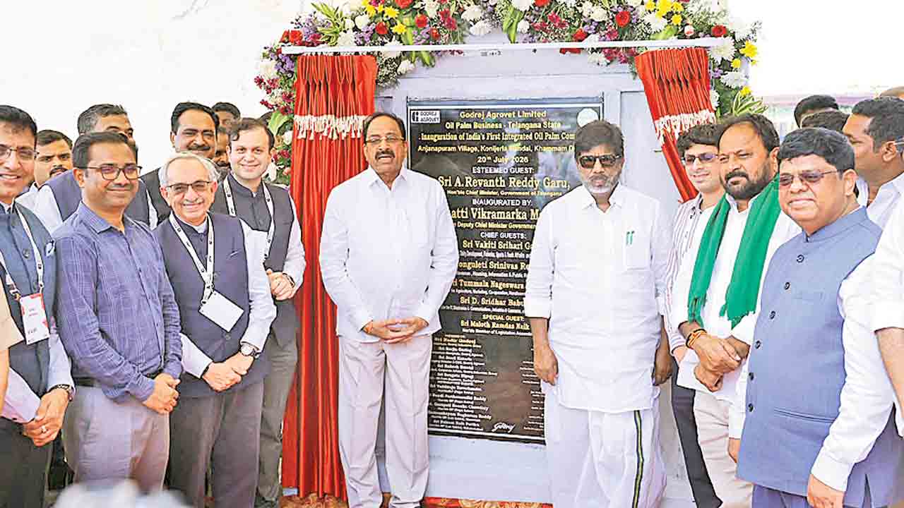 పామాయిల్‌ సాగుకు దన్ను.. రైతుల కలను సాకారం చేసిన కేసీఆర్‌