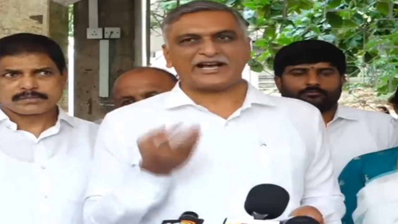 Harish Rao | ఇంత జరిగినా ఎందుకు విచారణ జరపడం లేదు.. బాన్సువాడ ఘటనపై హరీశ్‌రావు ఫైర్