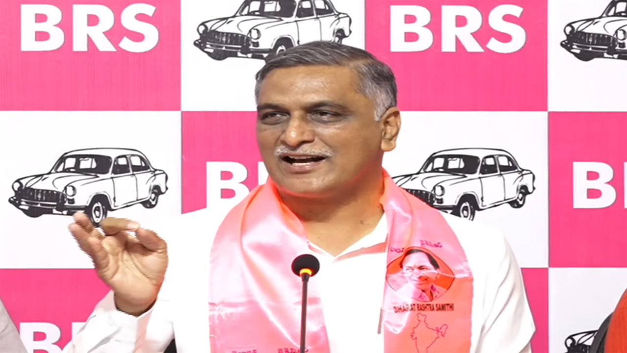 Harish Rao | ఒట్ల మీద ఉన్న శ్రద్ధ.. నీటి బొట్ల మీద పెట్టు.. సీఎం రేవంత్ రెడ్డికి హరీశ్‌రావు హితవు