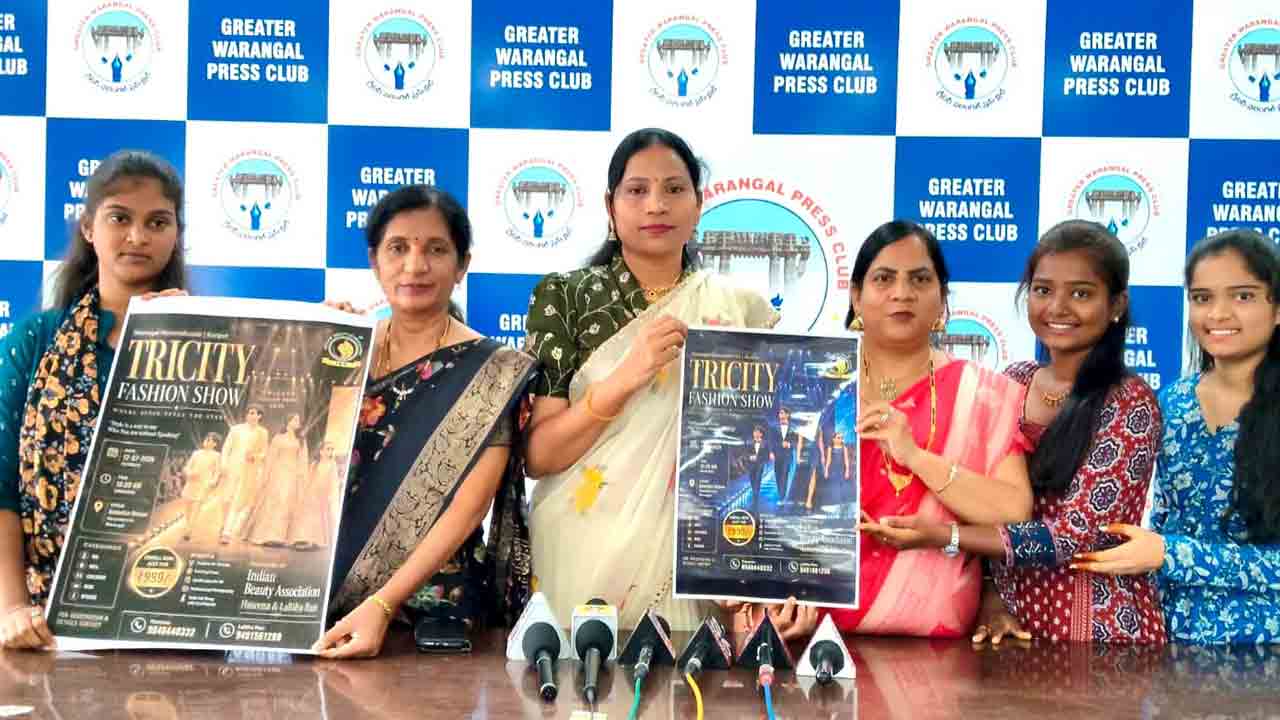 న ఇండియన్ బ్యూటీ అసోసియేషన్ ఫ్యాషన్ షో