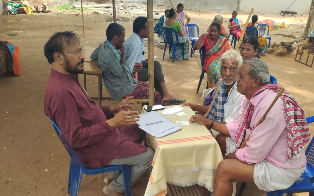 జూలూరుపాడులో హోమియో వైద్య శిబిరం