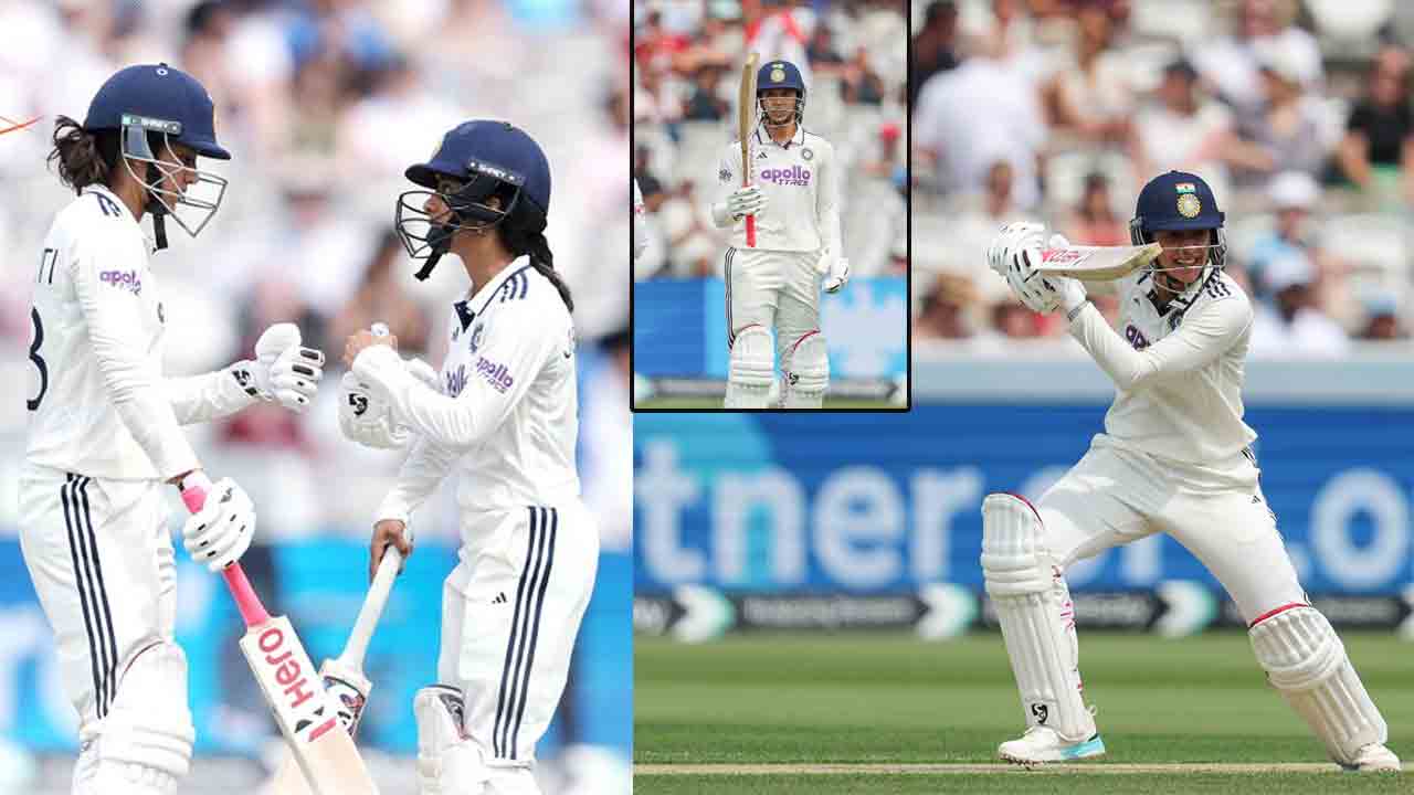 Lords Test | లార్డ్స్‌లో మంధాన అర్ధ శతకం.. భోజన విరామానికి పటిష్ట స్థితిలో టీమిండియా..!