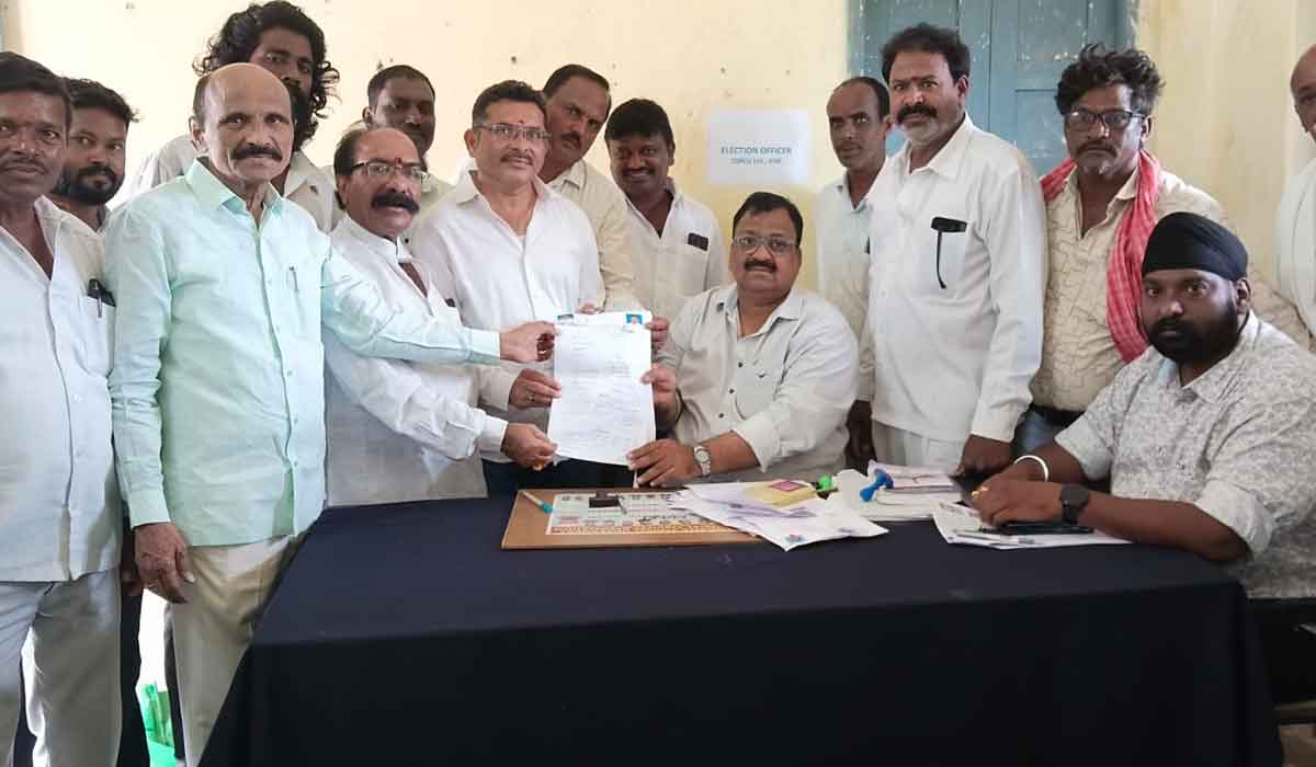 Karimnagar | కరీంనగర్‌ జిల్లా గొర్రెల పెంపకందారుల సహకార యూనియన్ ఎన్నికల నామినేషన్ల స్వీకరణ