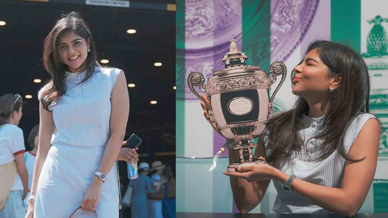 Kalyani Priyadarshan | వింబుల్డన్‌లో సందడి చేసిన నటి కళ్యాణి ప్రియదర్శన్!