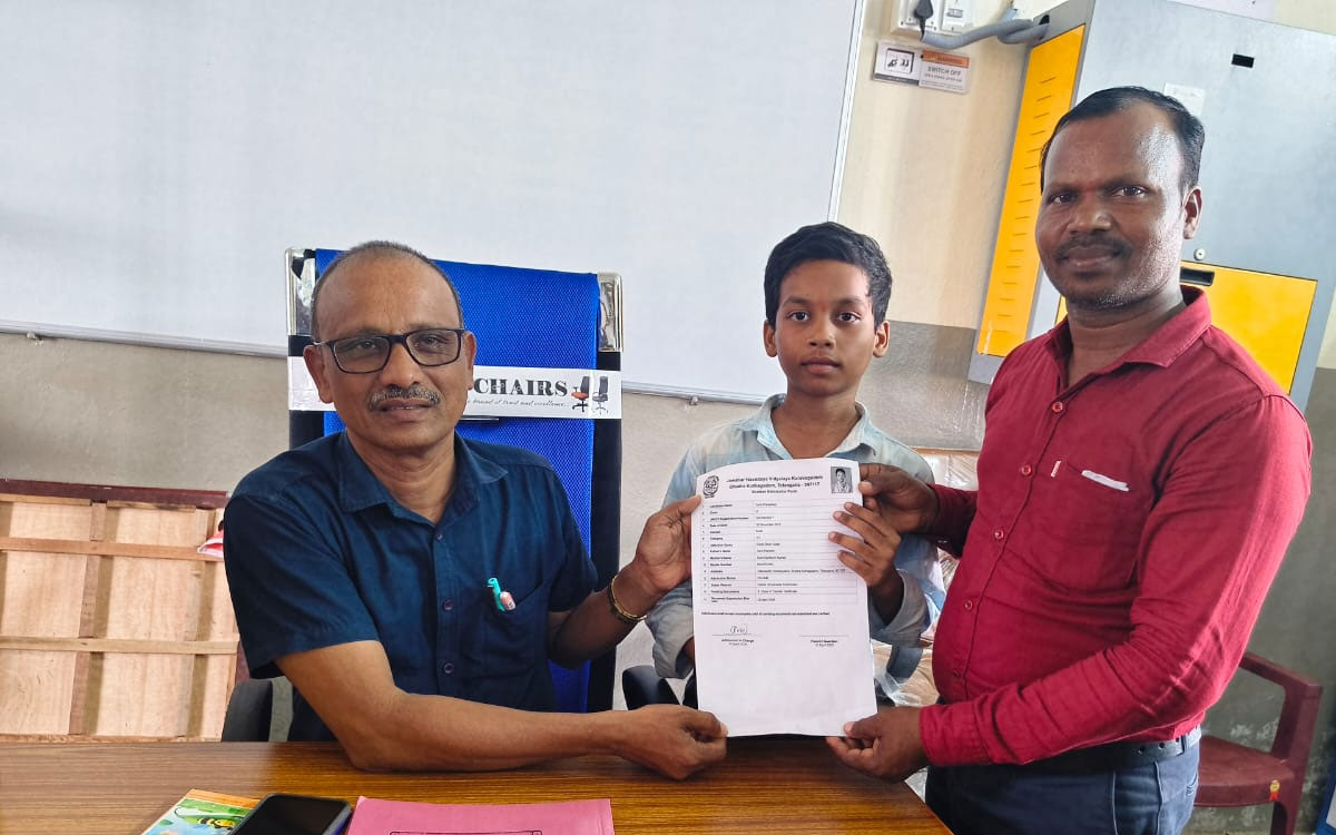 ఏజేన్సీ విద్యార్థులకు వరం ‘నవోదయం’