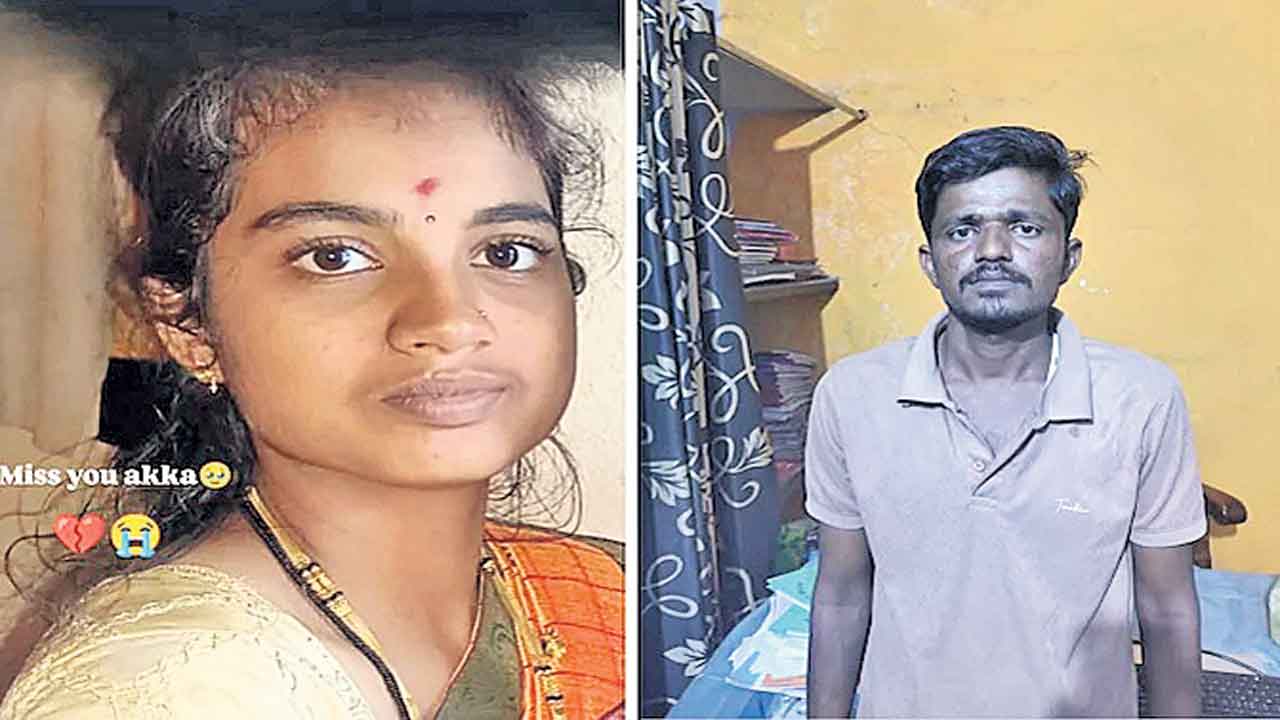 భార్యను ఉరితీసి..అత్తామామలకు వీడియో కాల్‌