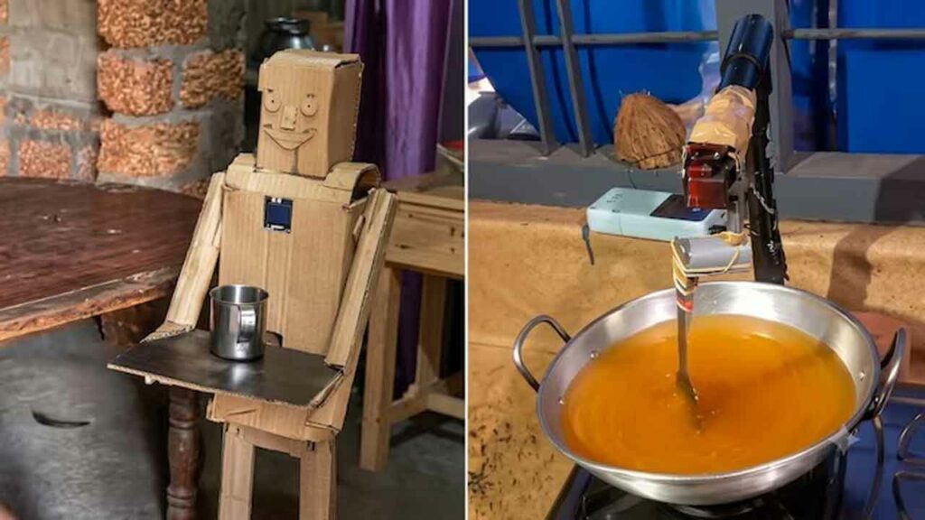 వ్యర్థాలతో రోబోలు..!