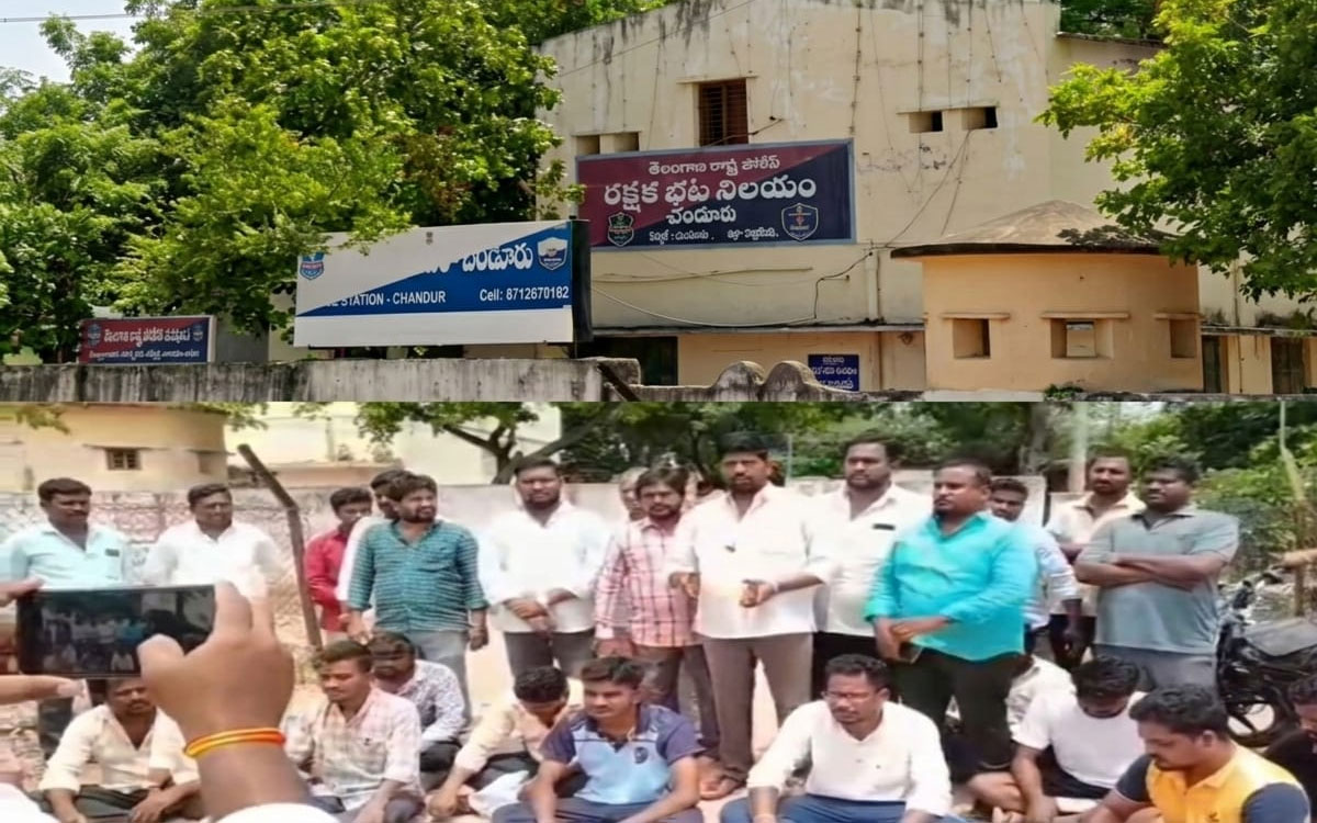 ‘చండూరు ఎస్ఐ శివకుమార్‌పై చర్యలు తీసుకోవాలి’